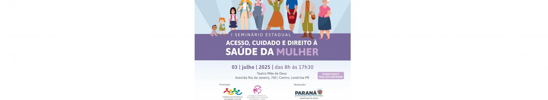 seminario saude da mulher