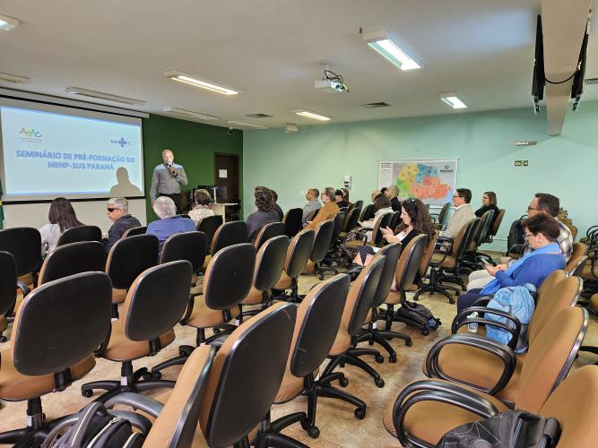 Seminário de Pré-Formação da Menp-SUS